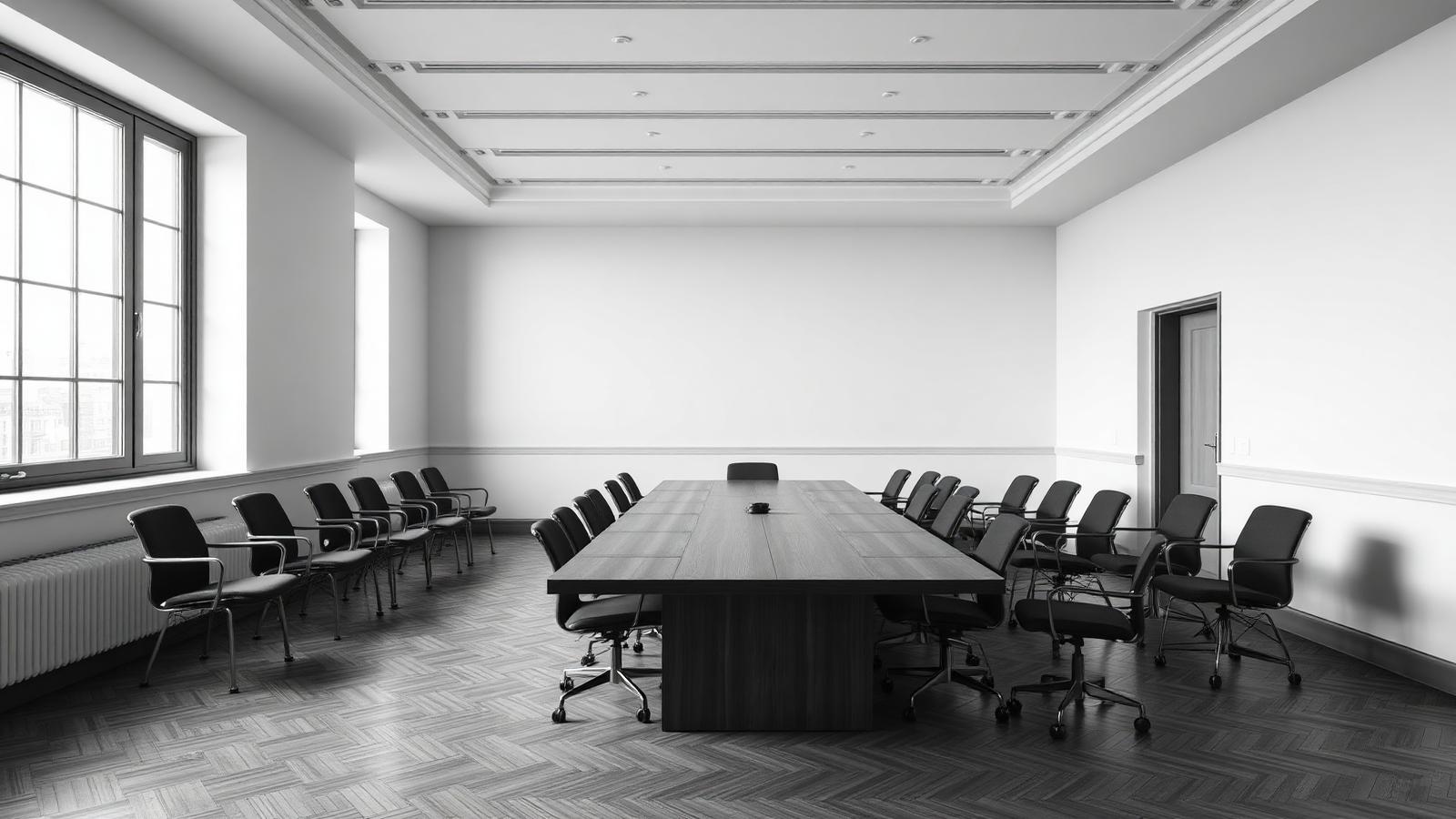 Sala riunioni dell'ufficio VB Project a Bassano del Grappa